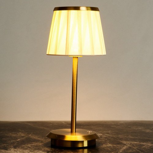 Hemsky Table Lamp Tapered Dome - Gold