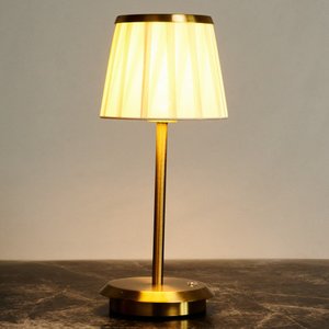 Hemsky Table Lamp Tapered Dome - Gold