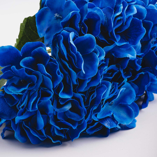 Large Hydrangea Bouquet - Sapphire Blue