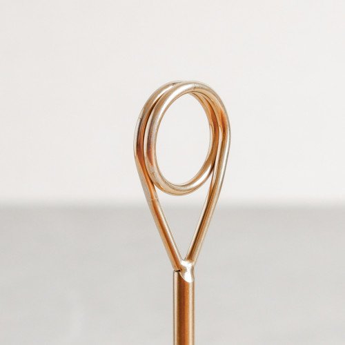 Longbottom Menu Card Holder Gold