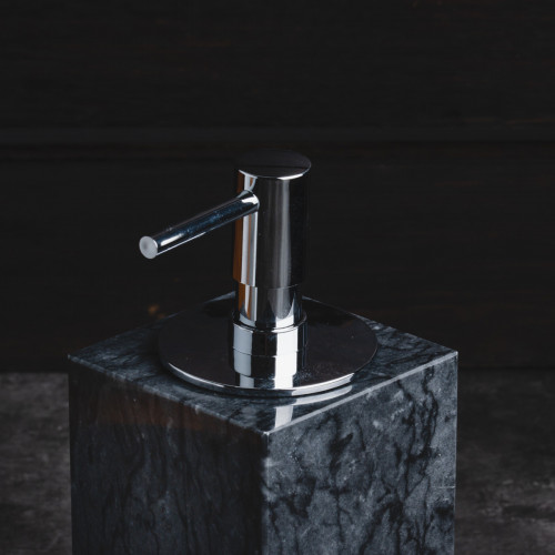 Marble Soap Dispenser Black