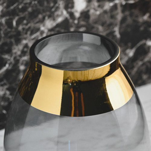 Mythical Glass 0502 Flower Vase Violet