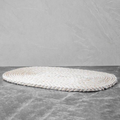 Natural Rustic Placemat Oval 45x30cm