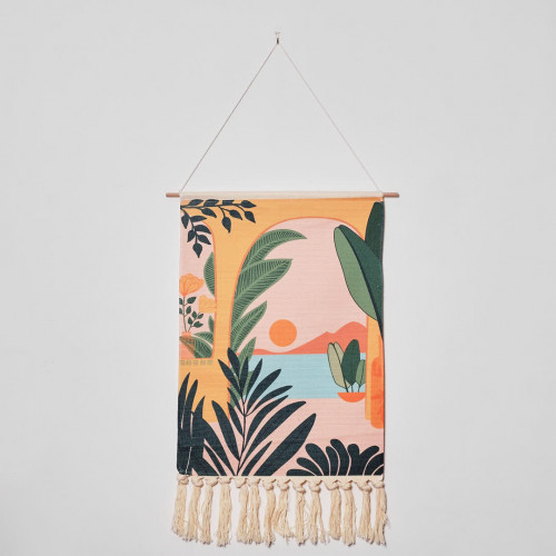 Nordic Hanging Canvas Art 50 x 70cm - Botanical