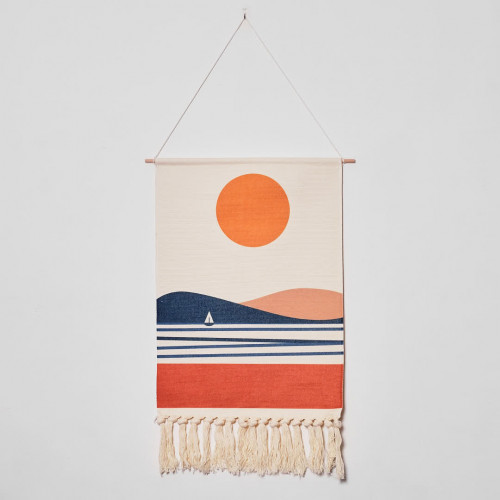 Nordic Hanging Canvas Art 50 x 70cm - Sunshine