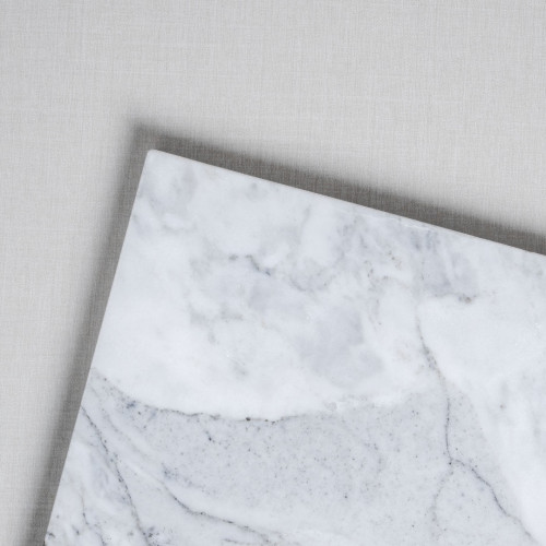 Rectangular Marble Accent Tray White 27.7cm x 16cm
