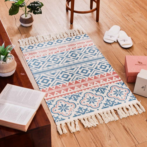 Scandy Patterned Floor Mat 60 x 90cm - Safi