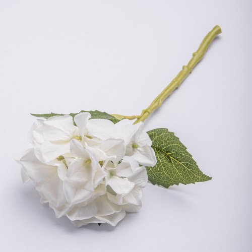 Silk Fabric Mini Flower - White