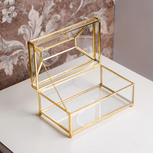 Transparent Medium Tissue Box 19.2 x 11.8cm