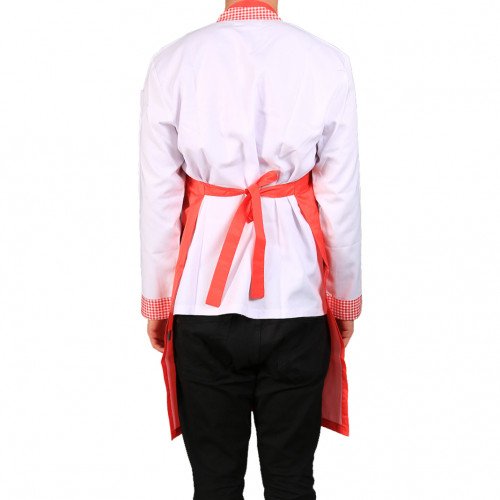 Opal Parachute Long Apron Red 3