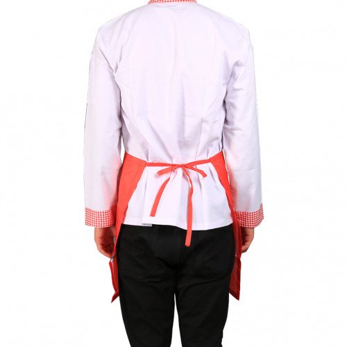 Opal Short Apron Red 3