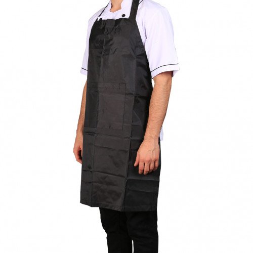 Opal Parachutel Long Apron Black