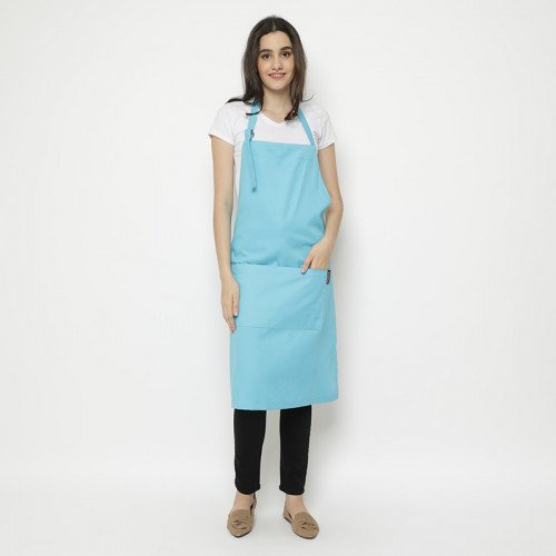 Bailey Kitchen Apron Maya Blue 4