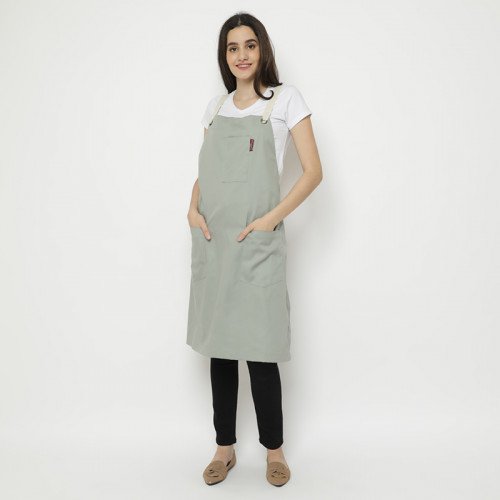 Bailey Kitchen Apron Gray 3