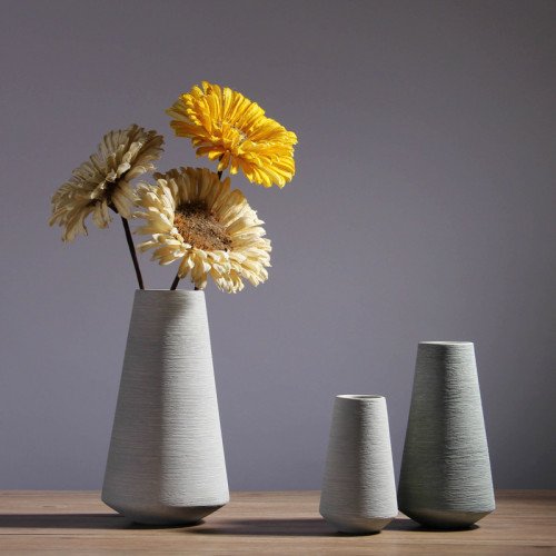 Asagao Pottery Style Vase 15