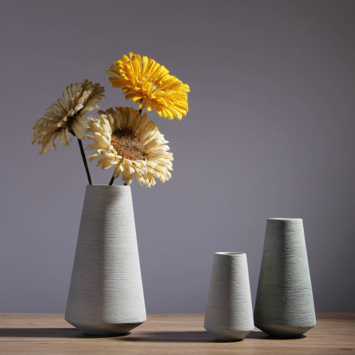 Asagao Pottery Style Vase 14