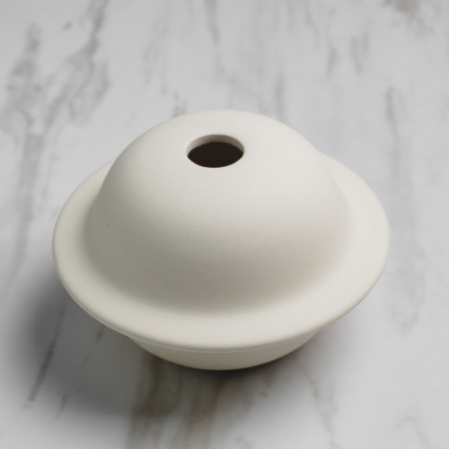 Beige Orb Table Décor Vase 3