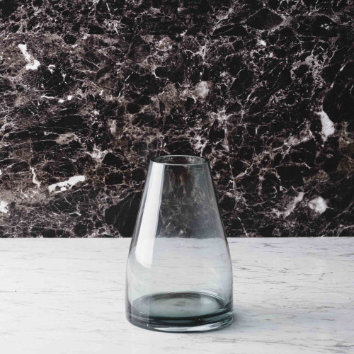 Galena Glass 1319 Gray Vase