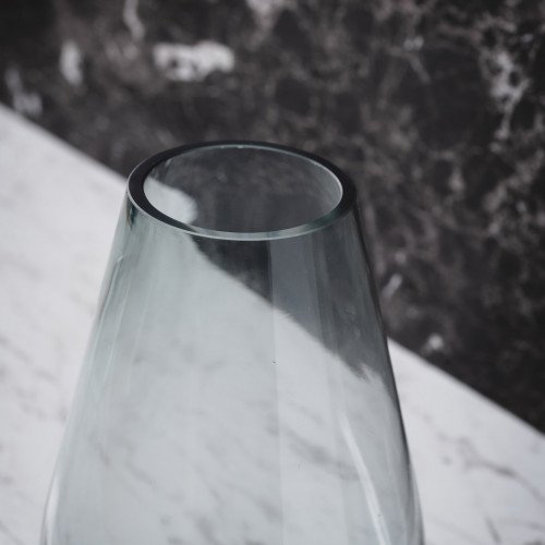 Galena Glass 1319 Gray Vase 2