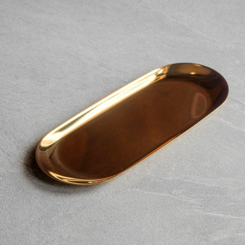 Gold Oval Jewelry Tray 6