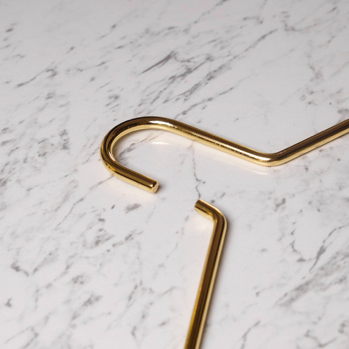 Gold Plated Metal Coat Hanger 6