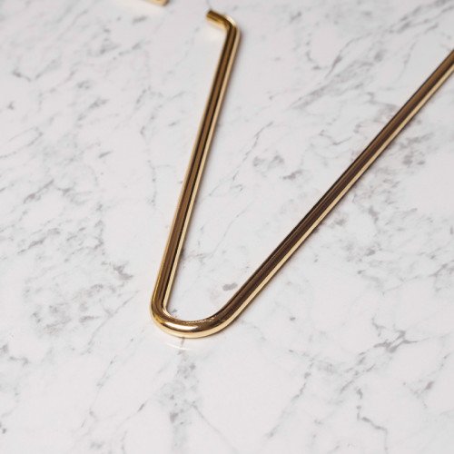 Gold Plated Metal Coat Hanger 7