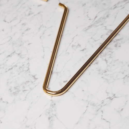 Gold Plated Metal Coat Hanger 7