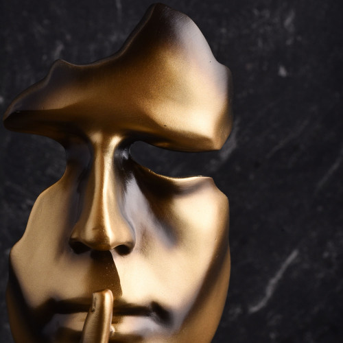 Hush Sculpture Standing Table Décor 7