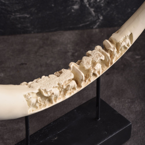 Ivory Tusk Antique Standing Décor 5