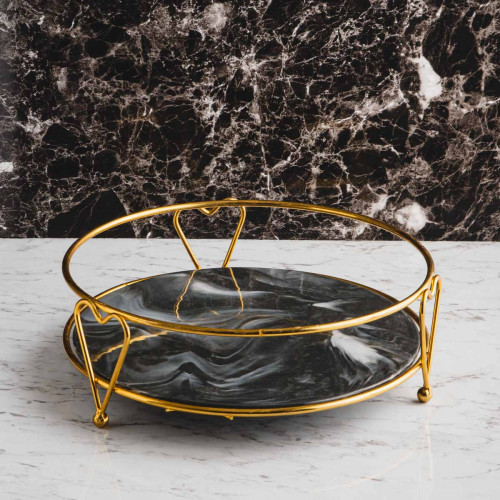 Lavish Table Rack Round Short 10"