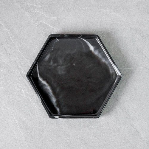 Sierra Decorative Tray Rectangular 11" - Black