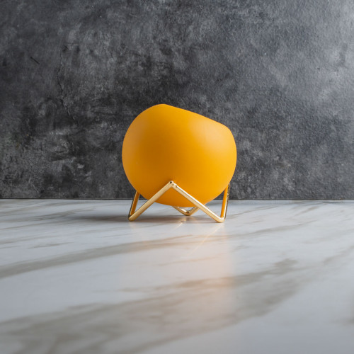 Sphere Vase Room Décor #2 Tangerine 4