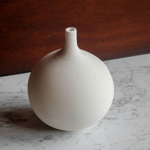 Tranquil White Decorative Vase 5