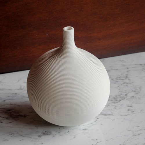 Tranquil White Decorative Vase 5