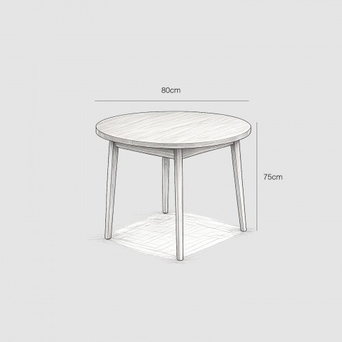 Caldera 5-Pieces Dining Set 12
