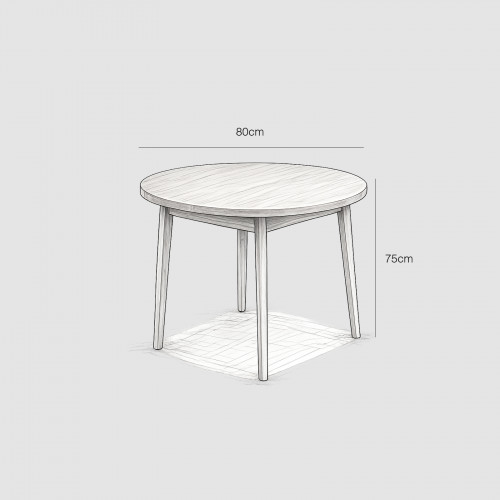 Caldera 5-Pieces Dining Set 18