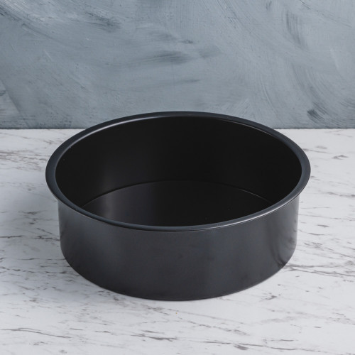 Bakeware Set Baking Tray Deep Round Black 2