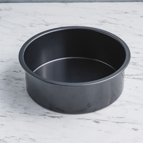 Bakeware Set Baking Tray Deep Round Black 3