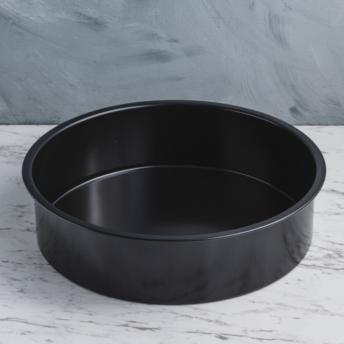 Bakeware Set Baking Tray Deep Round Black 4