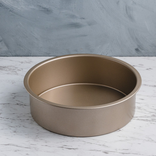 Bakeware Set Baking Tray Deep Round Rose Gold 2
