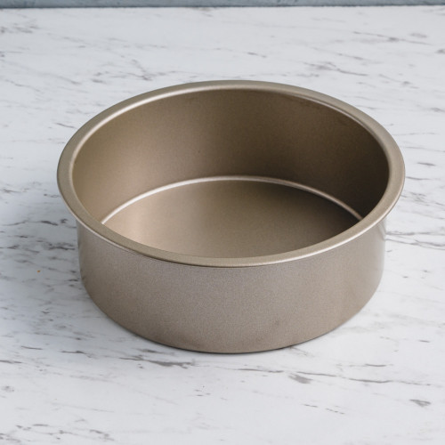 Bakeware Set Baking Tray Deep Round Rose Gold 3