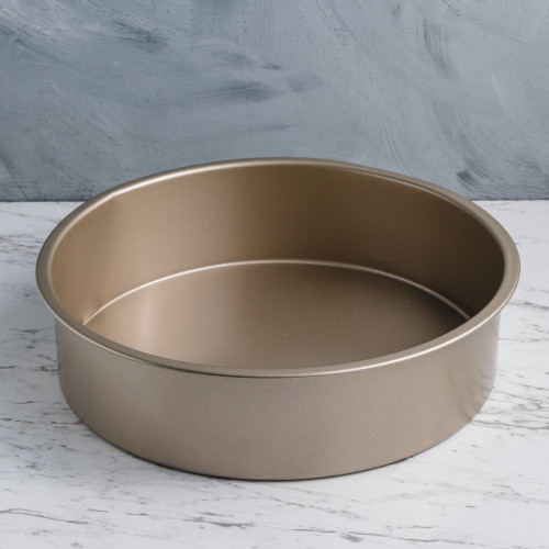 Bakeware Set Baking Tray Deep Round Rose Gold 4