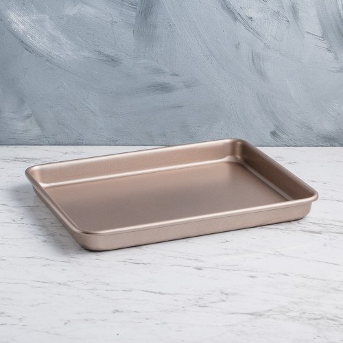 Bakeware Set Baking Tray Rectangular Rose Gold 3