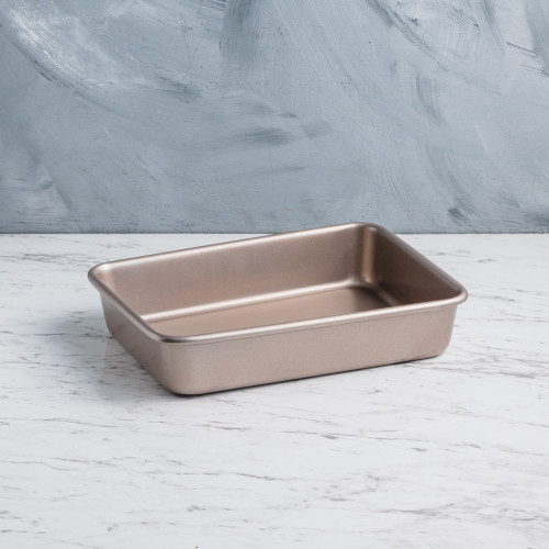 Bakeware Set Baking Tray Rectangular Rose Gold 5