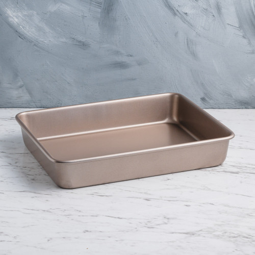 Bakeware Set Baking Tray Rectangular Rose Gold 6