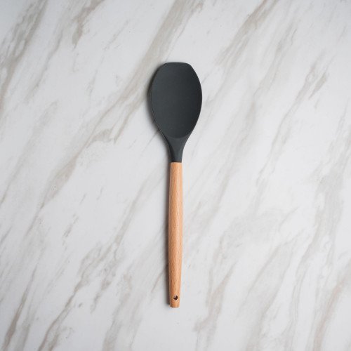 Woody Black Silicone Kitchen Utensil Set 3