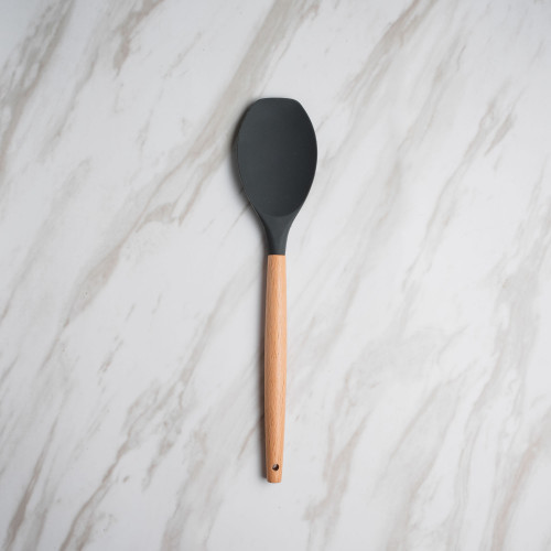 Woody Black Silicone Kitchen Utensil Set 3