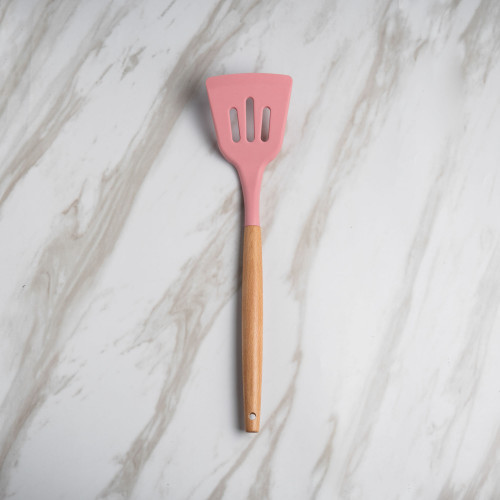 Magic Pink Silicone Kitchen Utensil Set 4