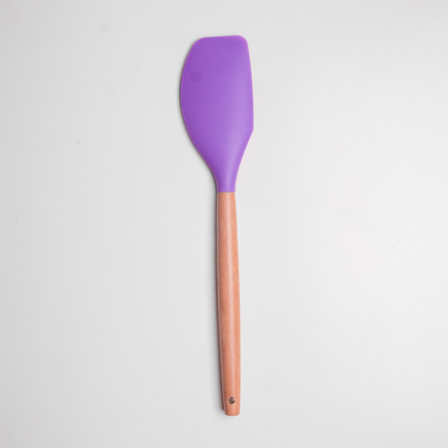 Flamboyant Purple Silicone Kitchen Utensil Set 7