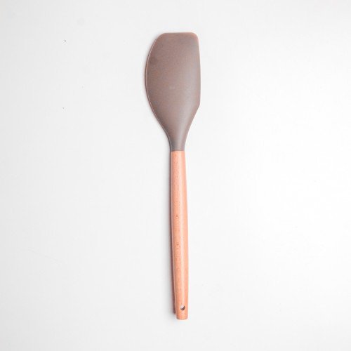 Mellow Brown Silicone Kitchen Utensil Set 7